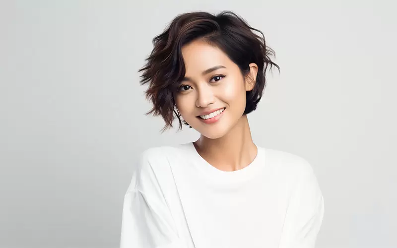 Woman With Clean Fresh Skin
